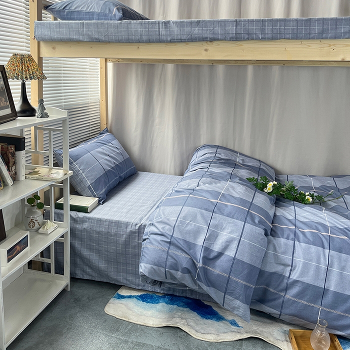 91家纺网 家纺一手货源 找家纺 云梦2025新款全棉印花学生宿舍套件 魔法课堂