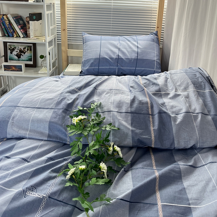 91家纺网 家纺一手货源 找家纺 云梦2025新款全棉印花学生宿舍套件 魔法课堂