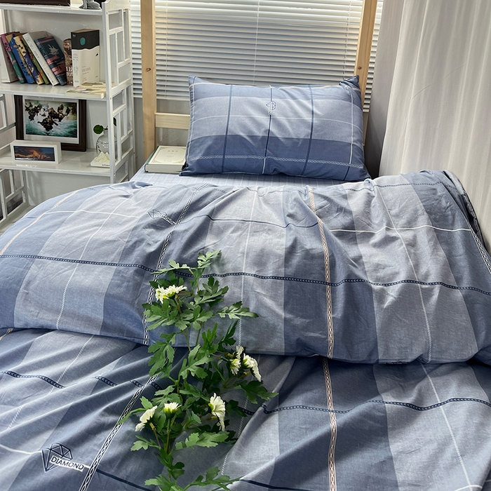 91家纺网 家纺一手货源 找家纺 云梦2025新款全棉印花学生宿舍套件 魔法课堂