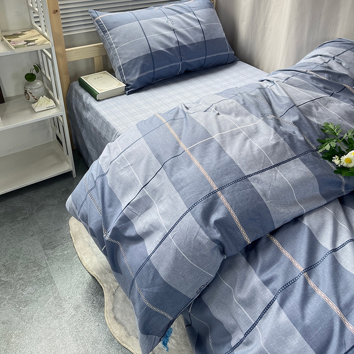 91家纺网 家纺一手货源 找家纺 云梦2025新款全棉印花学生宿舍套件 魔法课堂