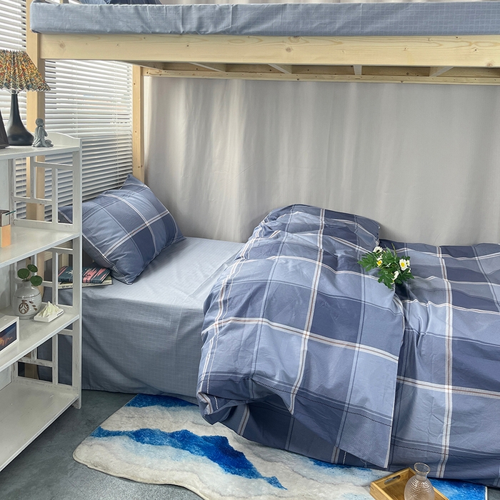 91家纺网 家纺一手货源 找家纺 （总）云梦13372全棉学生宿舍纯棉三六件套全棉三件套源头工厂常年有货