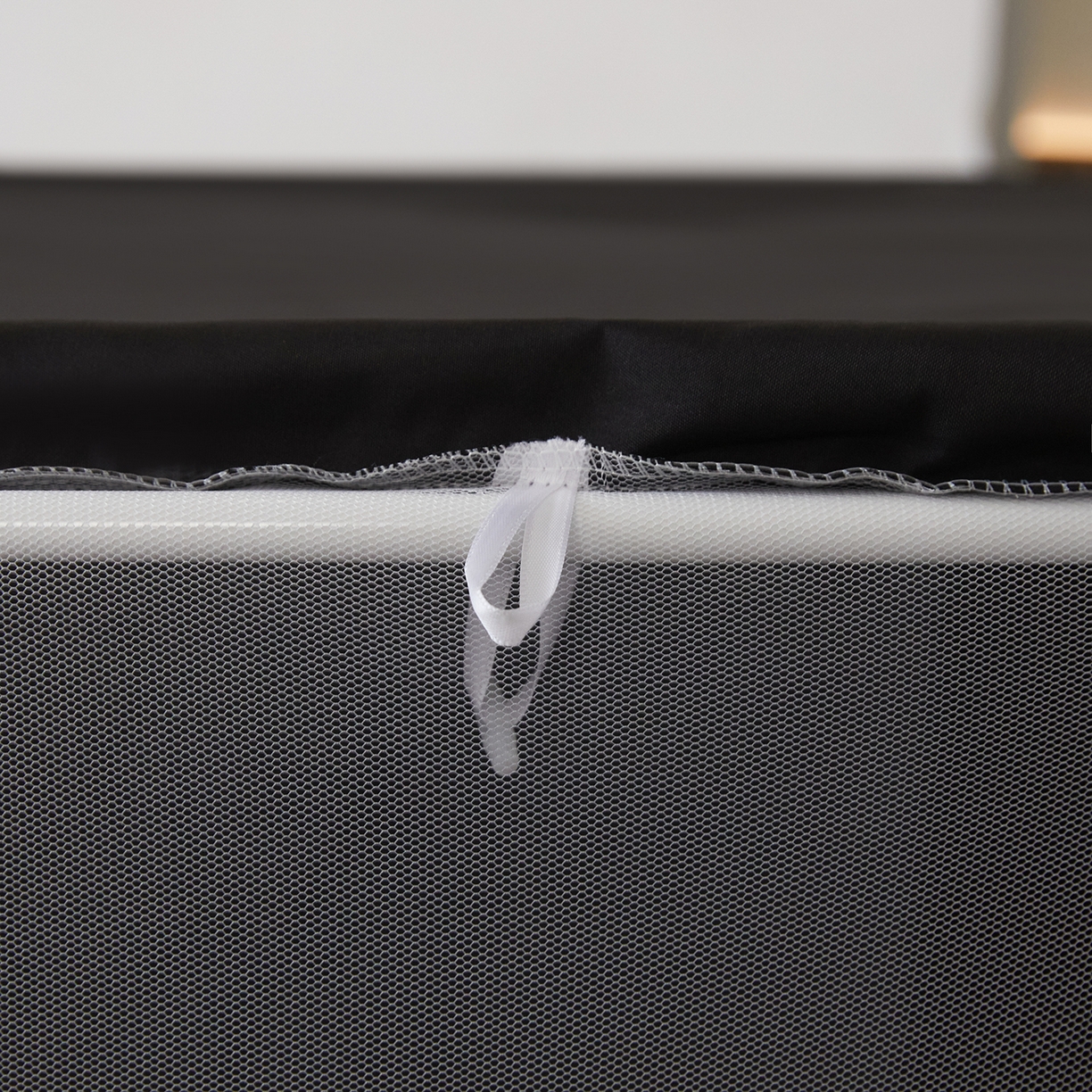 91家纺网 家纺一手货源 找家纺 冉美家纺 2025U型坐床烤学生漆支架蚊帐 俏皮猫咪