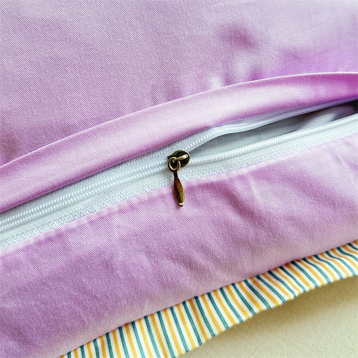 91家纺网 家纺一手货源 找家纺 卓昌枕芯 2025新款全棉纯棉多巴胺小恐龙荞麦枕羽丝绒枕枕头枕芯单枕芯 小恐龙 -紫色 30x50cm荞麦款单枕/只