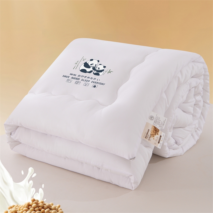 91家纺网 家纺一手货源 找家纺 （总）瑶瑶家居床垫 2025新款大豆纤维熊猫被 被子被芯大熊猫系列