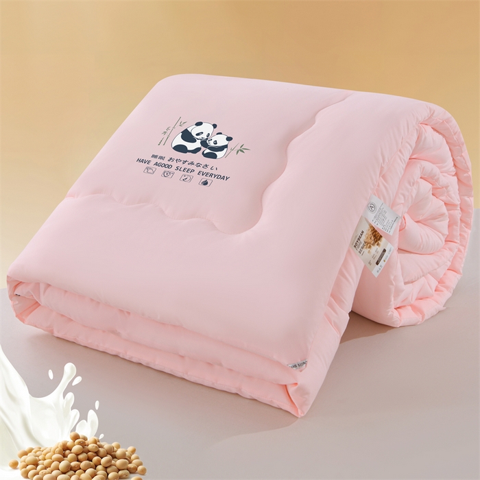 91家纺网 家纺一手货源 找家纺 （总）瑶瑶家居床垫 2025新款大豆纤维熊猫被 被子被芯大熊猫系列