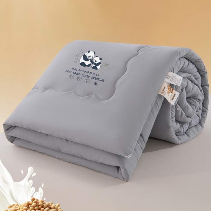 91家纺网 家纺一手货源 找家纺 （总）瑶瑶家居床垫 2025新款大豆纤维熊猫被 被子被芯大熊猫系列