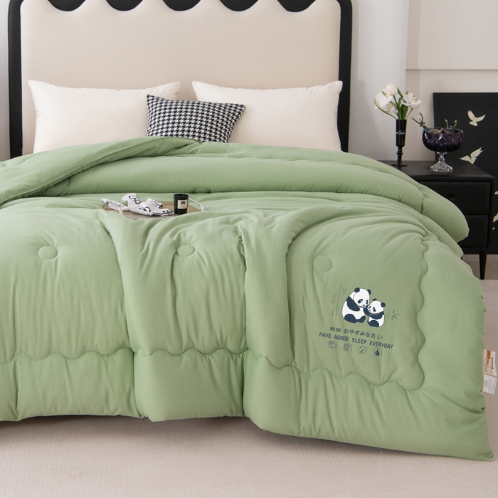 91家纺网 家纺一手货源 找家纺 （总）瑶瑶家居床垫 2025新款大豆纤维熊猫被 被子被芯大熊猫系列