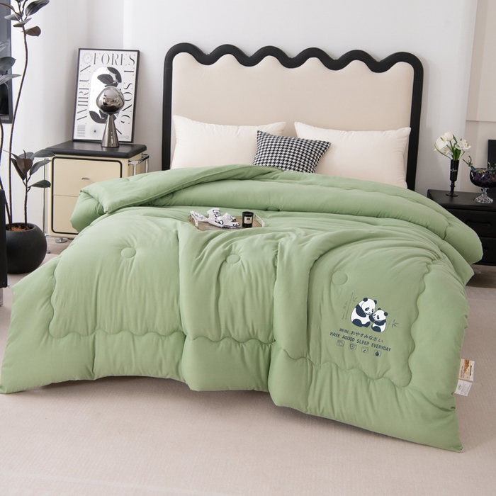 91家纺网 家纺一手货源 找家纺 （总）瑶瑶家居床垫 2025新款大豆纤维熊猫被 被子被芯大熊猫系列