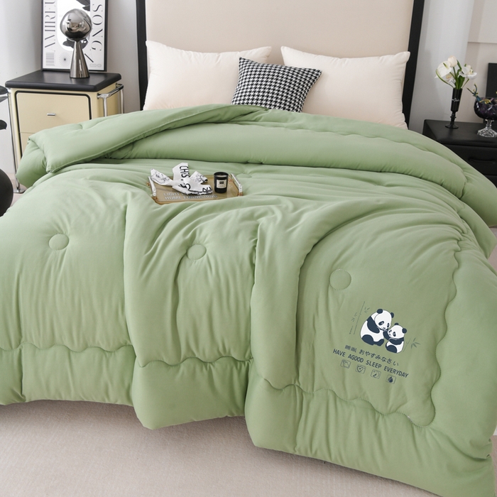 91家纺网 家纺一手货源 找家纺 （总）瑶瑶家居床垫 2025新款大豆纤维熊猫被 被子被芯大熊猫系列