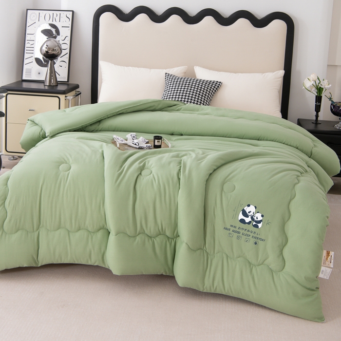 91家纺网 家纺一手货源 找家纺 （总）瑶瑶家居床垫 2025新款大豆纤维熊猫被 被子被芯大熊猫系列