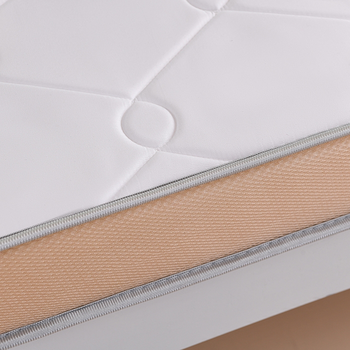 91家纺网 家纺一手货源 找家纺 美克家居 2025新款5D立体科技亲肤舒适简约居家磨毛立体边床垫学生床垫 立体床垫-大方白