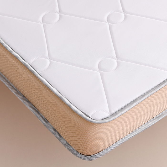 91家纺网 家纺一手货源 找家纺 美克家居 2025新款5D立体科技亲肤舒适简约居家磨毛立体边床垫学生床垫 立体床垫-大方白