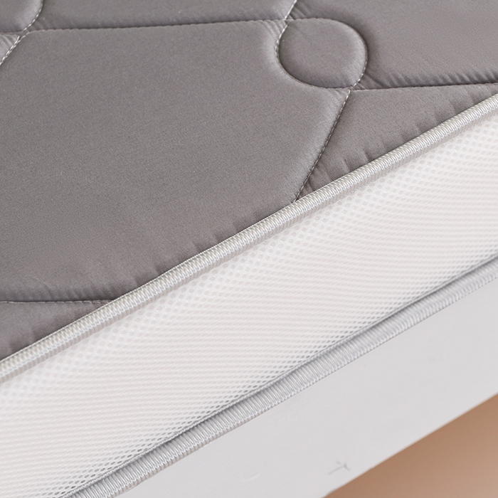 91家纺网 家纺一手货源 找家纺 美克家居 2025新款5D立体科技亲肤舒适简约居家磨毛立体边床垫学生床垫 立体床垫-大方灰