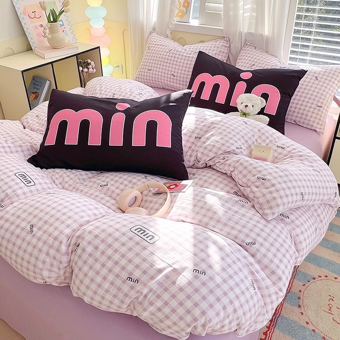 91家纺网 家纺一手货源 找家纺 （总）大麦乐田2025新款超柔大版印花四件套