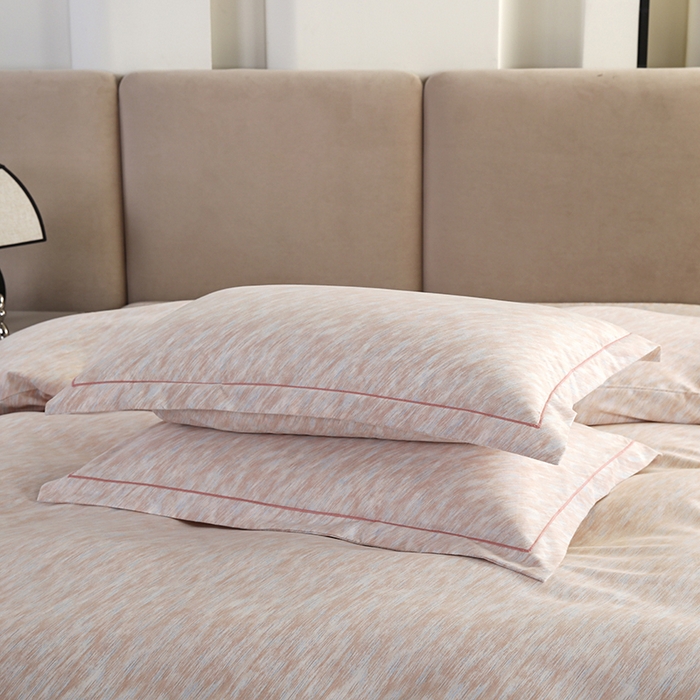 91家纺网 家纺一手货源 找家纺 金纱玉纺 2025年新款加厚四件套 阿华田-粉