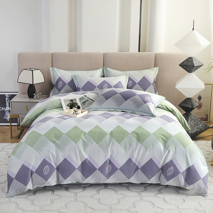 金纱玉纺 2025年新款加厚四件套 晨曲-绿