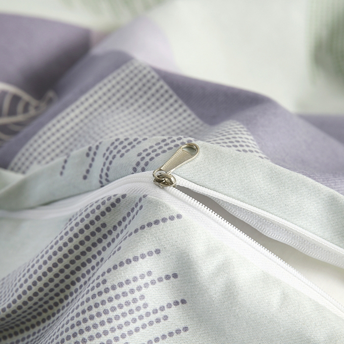 91家纺网 家纺一手货源 找家纺 金纱玉纺 2025年新款加厚四件套 晨曲-绿