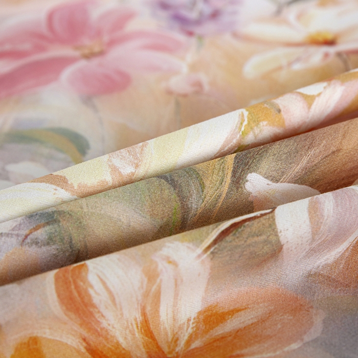 91家纺网 家纺一手货源 找家纺 金纱玉纺 2025年新款加厚四件套 从林春意-桔