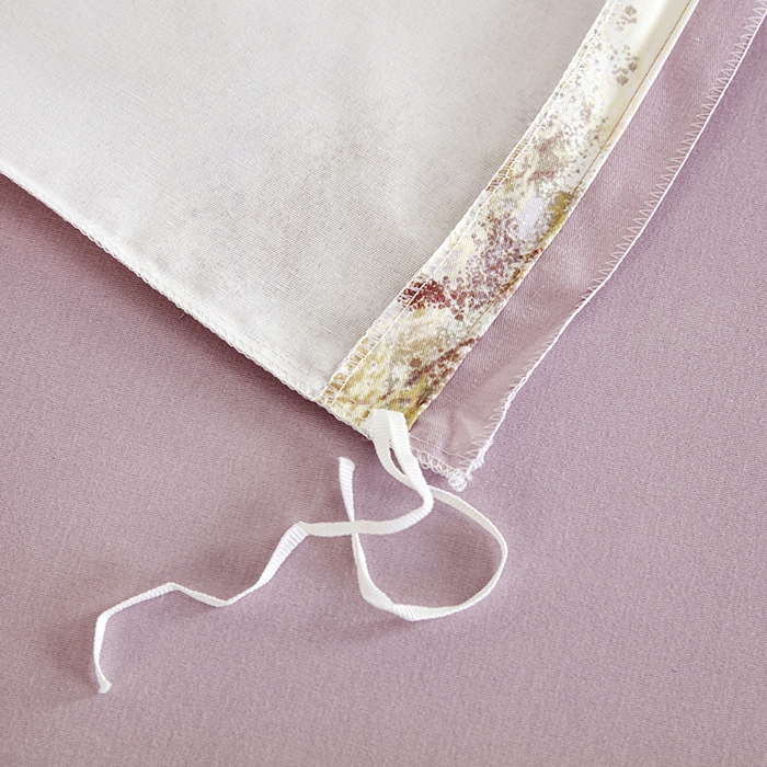 91家纺网 家纺一手货源 找家纺 金纱玉纺 2025年新款加厚四件套 绿韵-紫