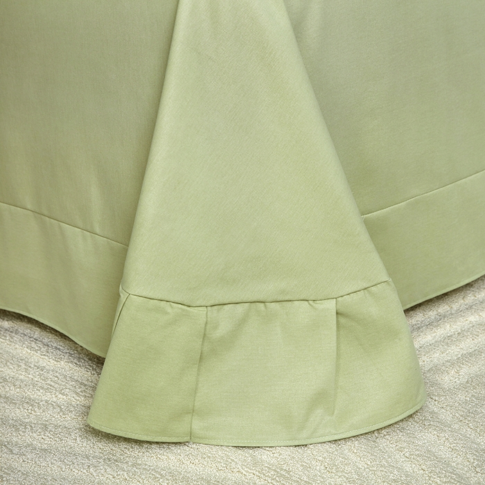 91家纺网 家纺一手货源 找家纺 金纱玉纺 2025年新款加厚四件套 琼林玉树-绿