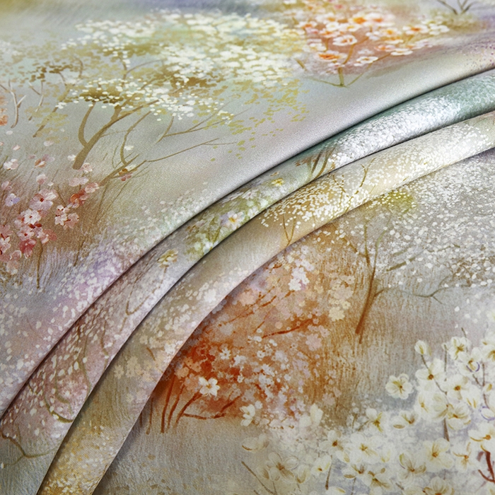 91家纺网 家纺一手货源 找家纺 金纱玉纺 2025年新款加厚四件套 琼林玉树-绿