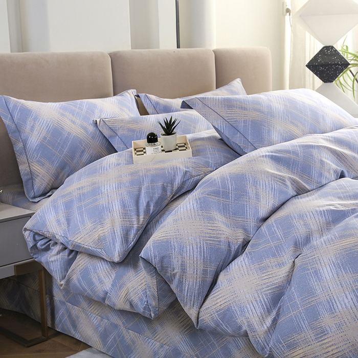 91家纺网 家纺一手货源 找家纺 金纱玉纺 2025年新款加厚四件套 维也纳-兰