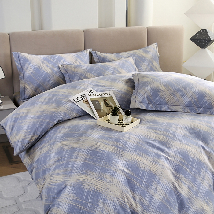 91家纺网 家纺一手货源 找家纺 金纱玉纺 2025年新款加厚四件套 维也纳-兰