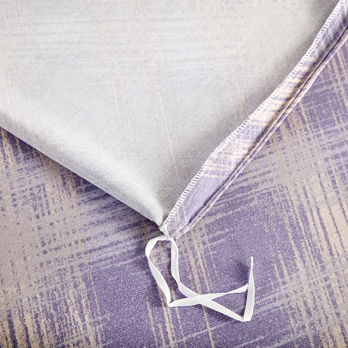 91家纺网 家纺一手货源 找家纺 金纱玉纺 2025年新款加厚四件套 维也纳-紫