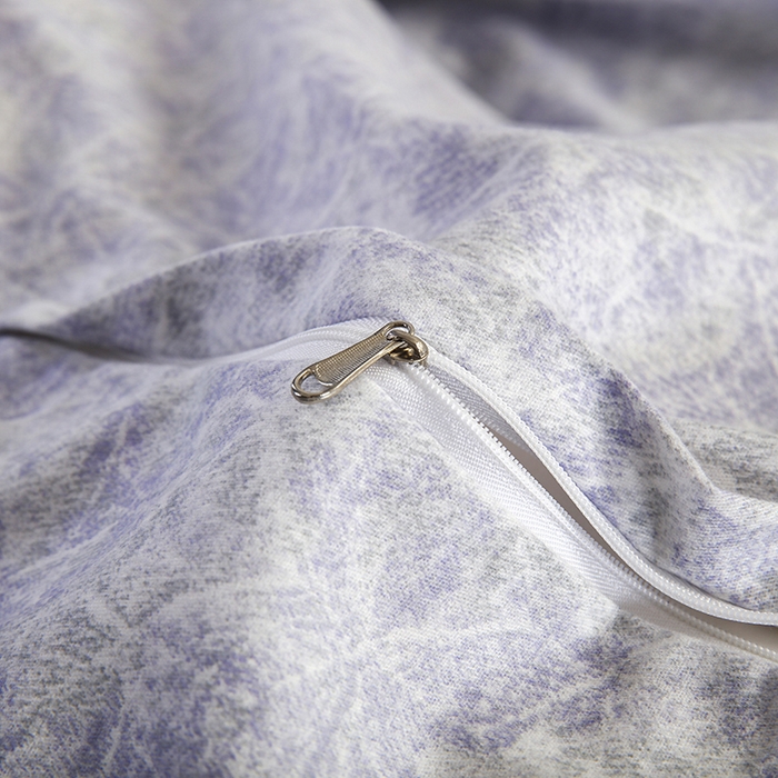 91家纺网 家纺一手货源 找家纺 金纱玉纺 2025年新款加厚四件套 月影-灰