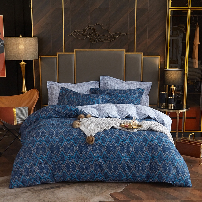 91家纺网 家纺一手货源 找家纺 （总）威克凯丽 2024新款全棉生态磨毛四件套