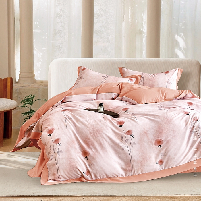 91家纺网 家纺一手货源 找家纺 （总）威克凯丽 2024新款全棉生态磨毛四件套