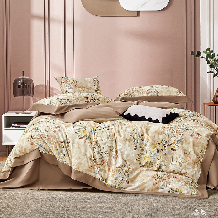 91家纺网 家纺一手货源 找家纺 （总）威克凯丽 2024新款全棉生态磨毛四件套