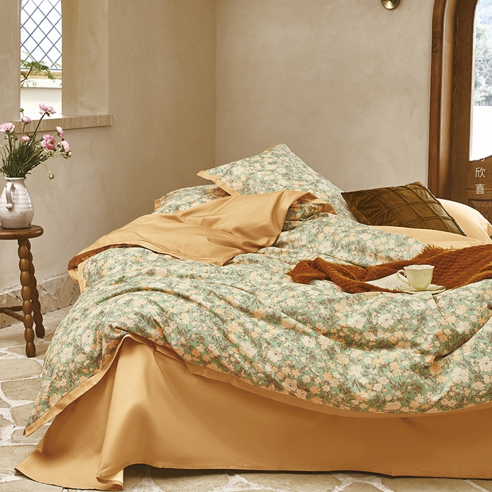 91家纺网 家纺一手货源 找家纺 （总）威克凯丽 2024新款全棉生态磨毛四件套