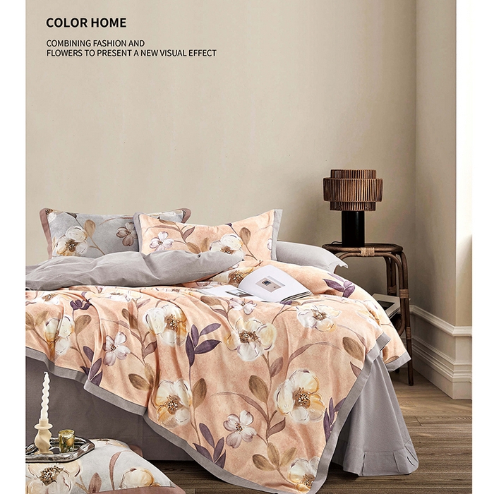 91家纺网 家纺一手货源 找家纺 （总）威克凯丽 2024新款全棉生态磨毛四件套