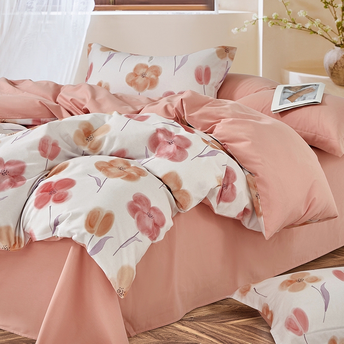 91家纺网 家纺一手货源 找家纺 （总）威克凯丽 2024新款全棉生态磨毛四件套