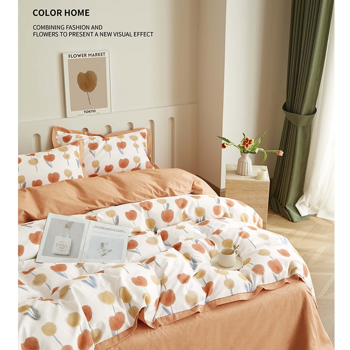 91家纺网 家纺一手货源 找家纺 （总）威克凯丽 2024新款全棉生态磨毛四件套