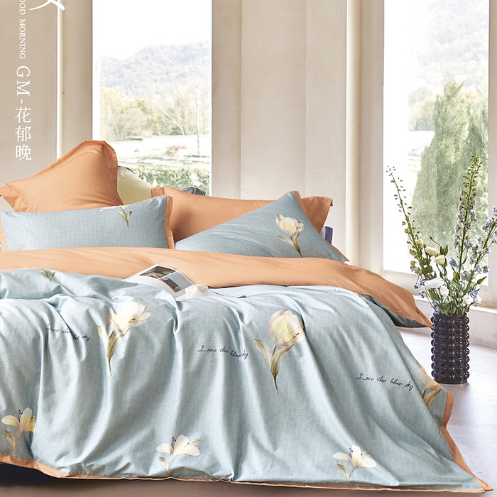 91家纺网 家纺一手货源 找家纺 （总）威克凯丽 2024新款全棉生态磨毛四件套