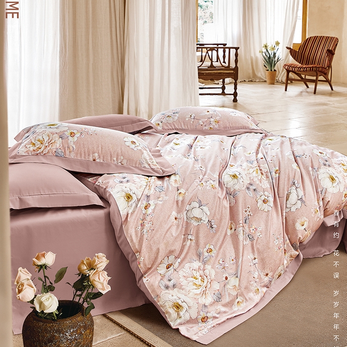 91家纺网 家纺一手货源 找家纺 （总）威克凯丽 2024新款全棉生态磨毛四件套