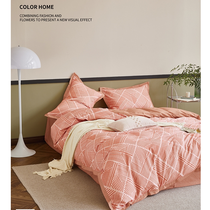 91家纺网 家纺一手货源 找家纺 （总）威克凯丽 2024新款全棉生态磨毛四件套