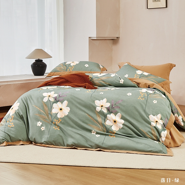 91家纺网 家纺一手货源 找家纺 （总）威克凯丽 2024新款全棉生态磨毛四件套