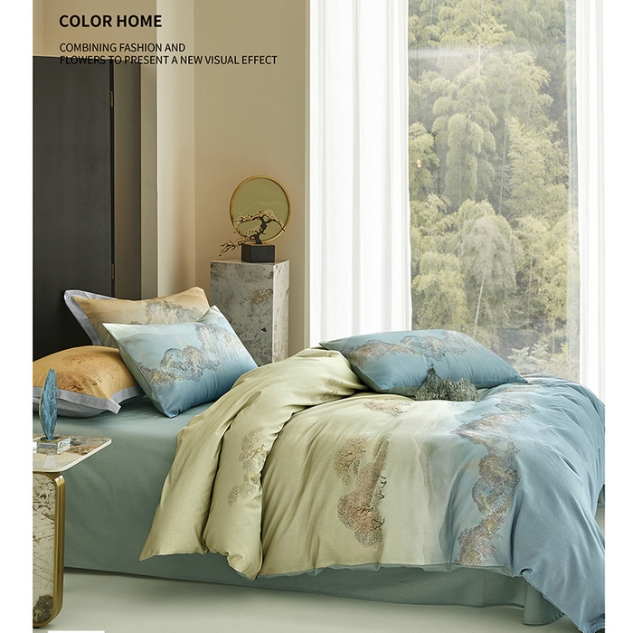 91家纺网 家纺一手货源 找家纺 （总）威克凯丽 2024新款全棉生态磨毛四件套