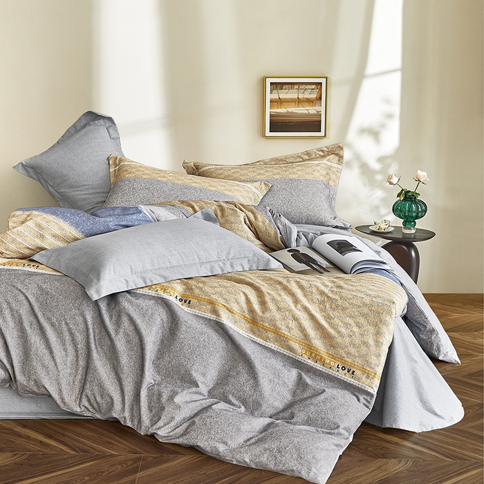 91家纺网 家纺一手货源 找家纺 （总）威克凯丽 2024新款全棉生态磨毛四件套