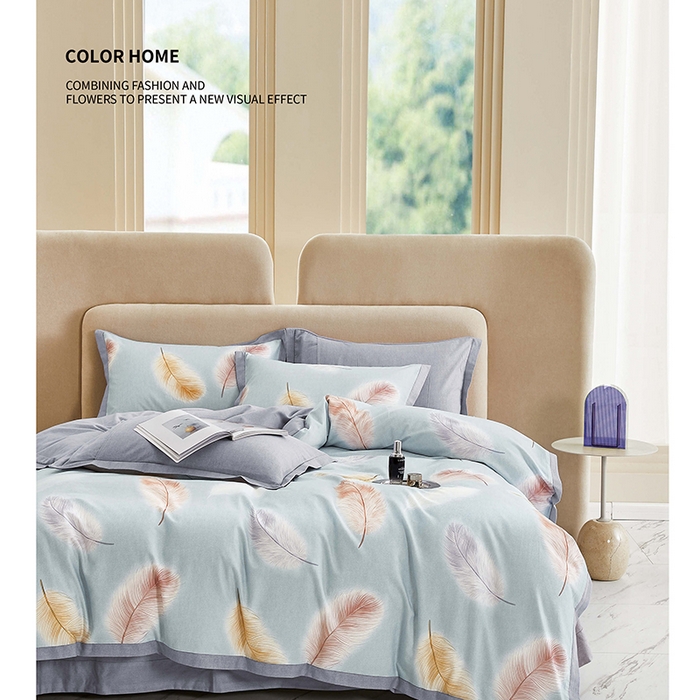 91家纺网 家纺一手货源 找家纺 （总）威克凯丽 2024新款全棉生态磨毛四件套