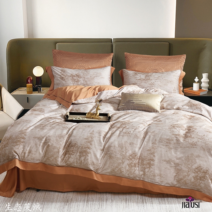 91家纺网 家纺一手货源 找家纺 （总）威克凯丽 2024新款全棉生态磨毛四件套