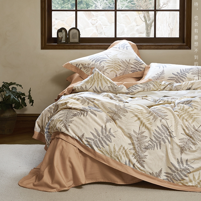 91家纺网 家纺一手货源 找家纺 （总）威克凯丽 2024新款全棉生态磨毛四件套