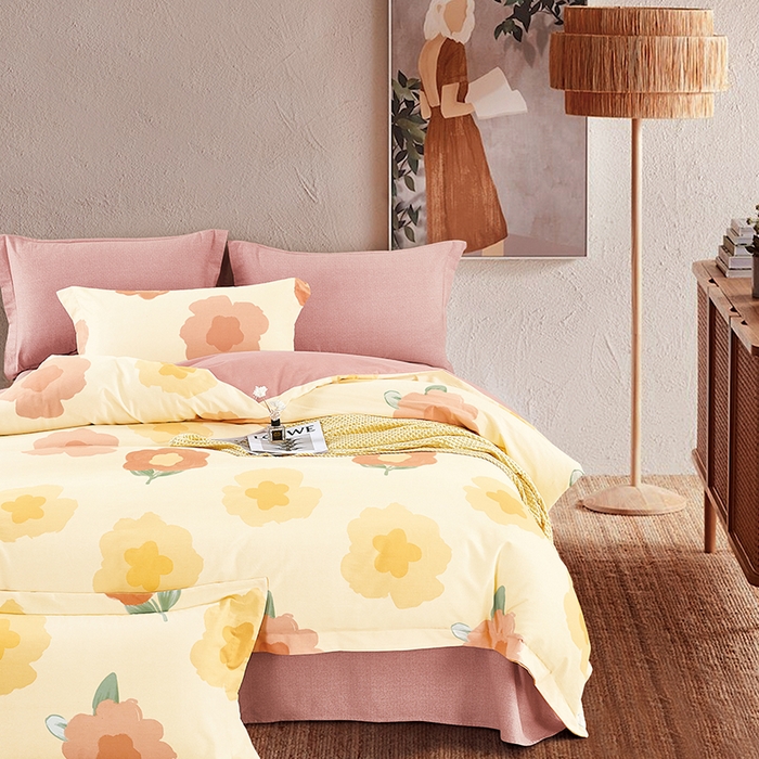 91家纺网 家纺一手货源 找家纺 （总）威克凯丽 2024新款全棉生态磨毛四件套