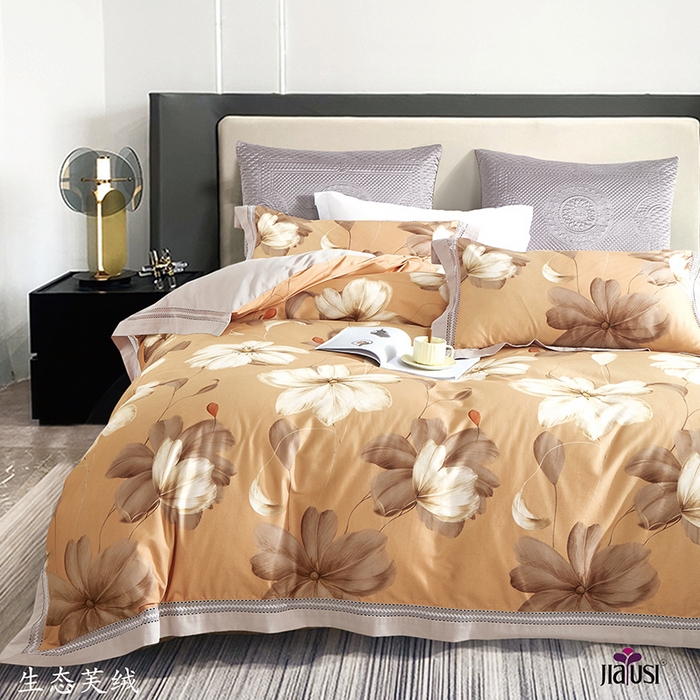 91家纺网 家纺一手货源 找家纺 （总）威克凯丽 2024新款全棉生态磨毛四件套 二