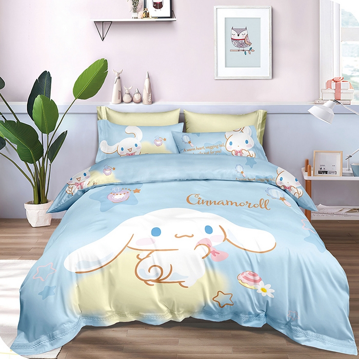 91家纺网 家纺一手货源 找家纺 （总）威克凯丽 2024新款全棉生态磨毛四件套 二