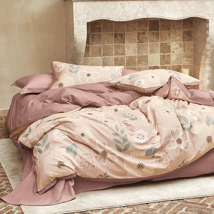 91家纺网 家纺一手货源 找家纺 （总）威克凯丽 2024新款全棉生态磨毛四件套 二