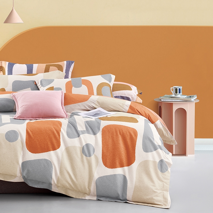 91家纺网 家纺一手货源 找家纺 （总）威克凯丽 2024新款全棉生态磨毛四件套 二